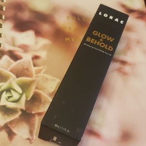NEW Lorac Glow & Behold face and body oil